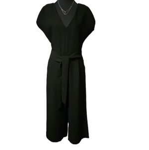 Bishop + Young Womens Small Black Jumpsuit